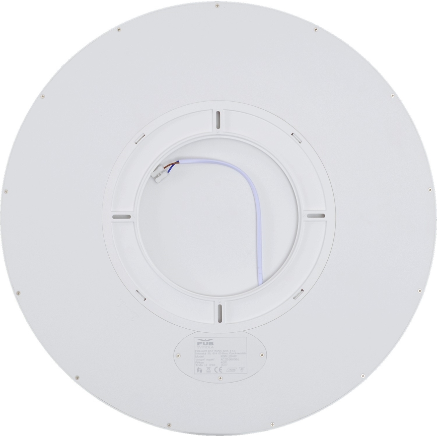 Fulgur 42363 - LED-Deckenleuchte NOMY LED/40W/230V 3000/4000/6000K IP40 d 50 cm weiß