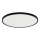 Fulgur 42366 - LED Deckenleuchte NOMY LED/50W/230V 3000/4000/6000K IP40 Ø 60 cm schwarz