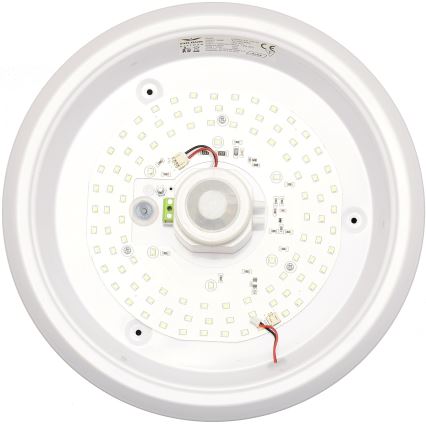 Fulgur s-39670 - LED-Notleuchte mit Bewegungs- und Dämmerungssensor DARINA LED/16W/230V Ø 29 cm