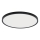 Fulgur s-43059 - dimmbare LED-Deckenleuchte NOMY LED/50W/230V 3000-6500K Ø 60 cm UGR<19 IP40 Wi-Fi schwarz + Fernbedienung