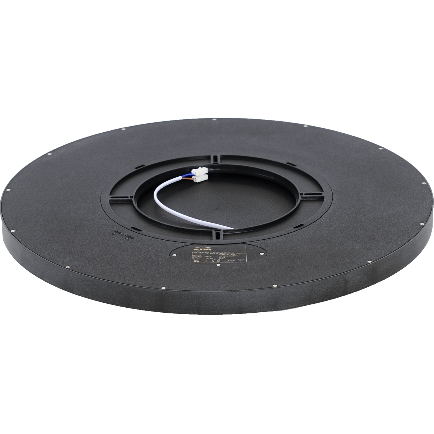 Fulgur s-43059 - dimmbare LED-Deckenleuchte NOMY LED/50W/230V 3000-6500K Ø 60 cm UGR19 IP40 Wi-Fi schwarz + Fernbedienung