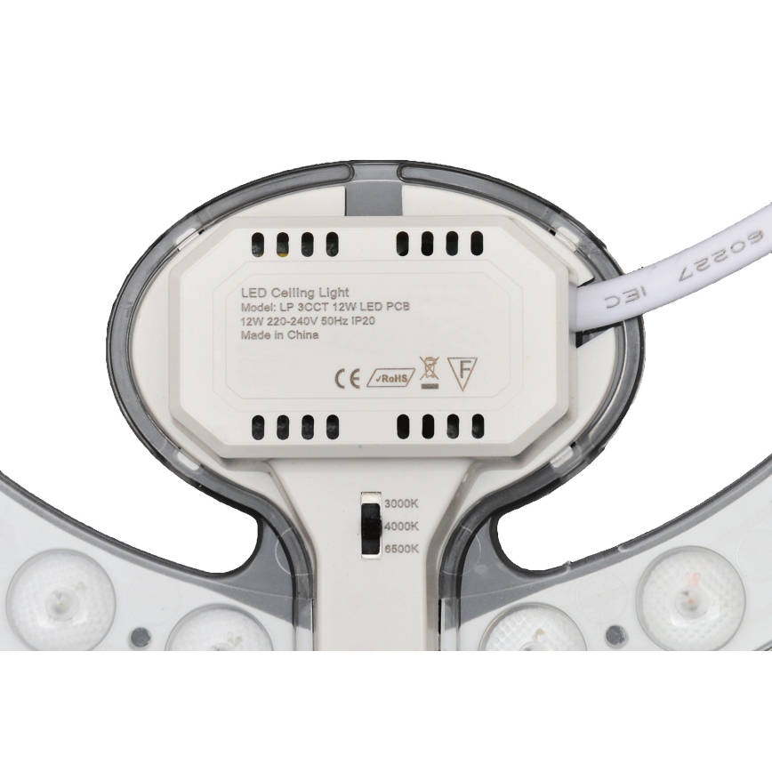 Fulgur s-43088 - LED-Magnetmodul LED/12W/230V 3000/4000/6500K Ø 19,3 cm