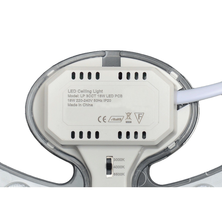 Fulgur s-43089 - LED-Magnetmodul LED/18W/230V 3000/4000/6500K Ø 23,1 cm
