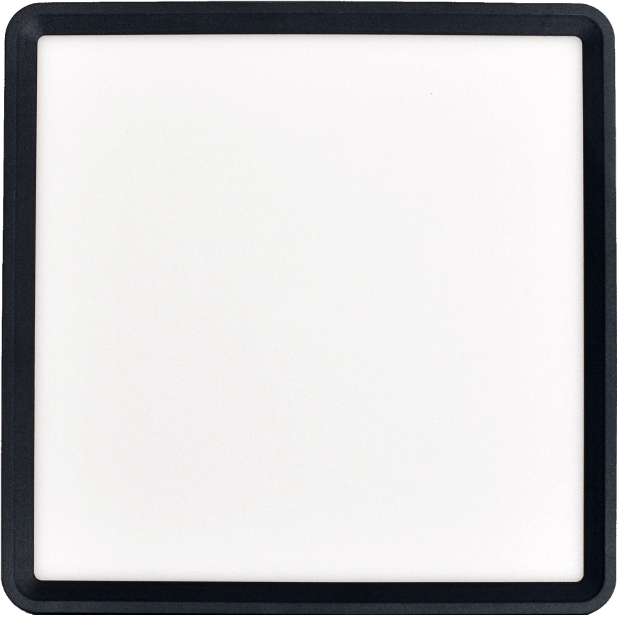 Fulgur s-43101 - LED Deckenleuchte NOMY LED/24W/230V 3000/4000/6500K IP40 30x30 cm schwarz