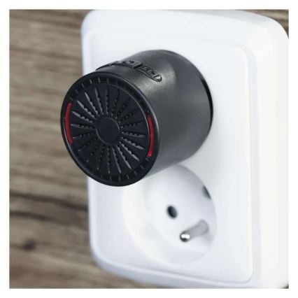 Funk-Türklingel für Steckdose 230V + 1xCR2032 schwarz