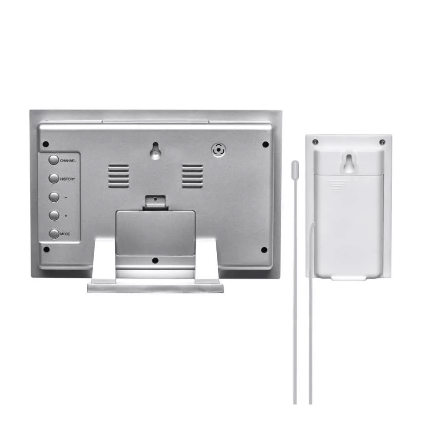 Funk-Wetterstation mit Wecker 2xAA anthrazit