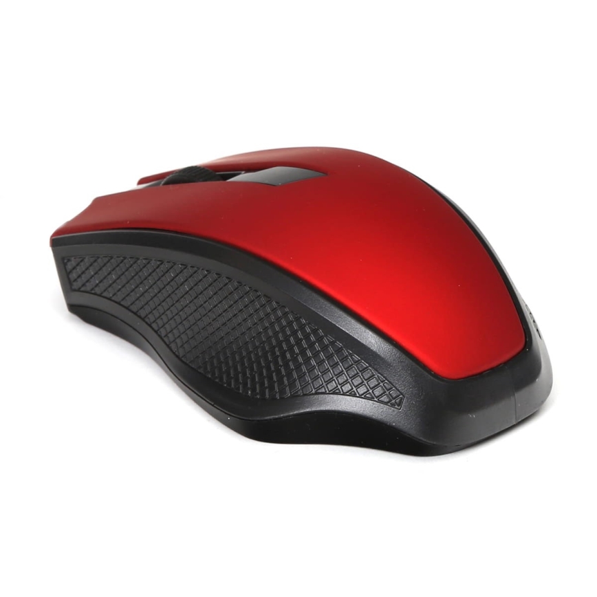 Funkmaus  1000/1200/1600 DPI rot