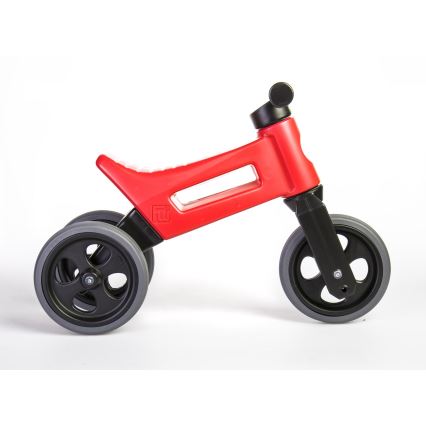 Funny Wheels - 2-in-1-Laufrad RIDER SPORT Rot/Schwarz