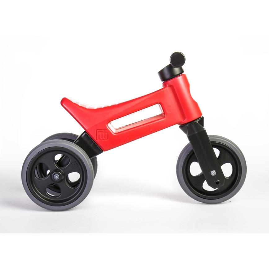 Funny Wheels - 2-in-1-Laufrad RIDER SPORT Rot/Schwarz