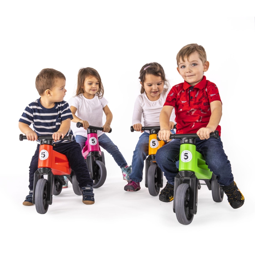Funny Wheels - Laufrad 2-in-1 RIDER SPORT grün/schwarz