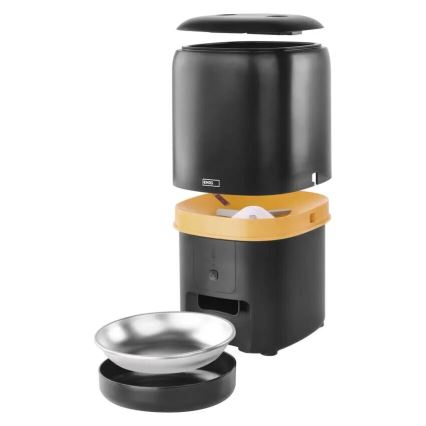 Futterautomat 4 l/5V/3xD schwarz Wi-Fi