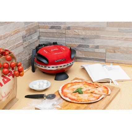 G3Ferrari G1000602 - Pizzaofen DELIZIA 1200W/230V rot