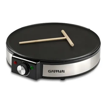 G3Ferrari G1009800 - PROFI-CREPE Crêpe-Maker 1200W/230V Edelstahl/Schwarz