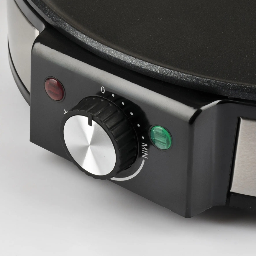 G3Ferrari G1009800 - PROFI-CREPE Crêpe-Maker 1200W/230V Edelstahl/Schwarz