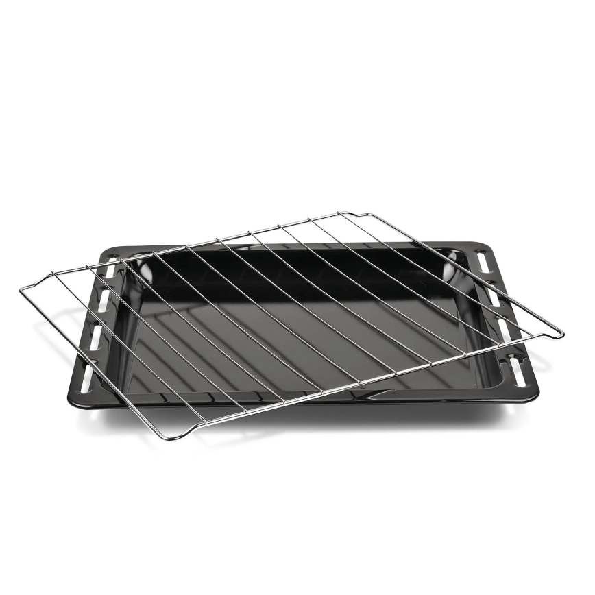G3Ferrari G1015200 - Heißluftofen ROSTO 1500W/230V 37 l Edelstahl/schwarz