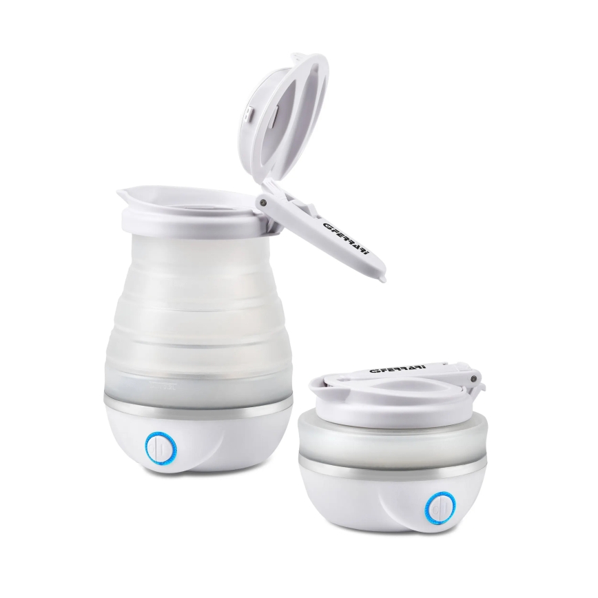 G3Ferrari G1016501 - Faltbarer Wasserkocher COMPA 0,8 l 820W/230V weiß