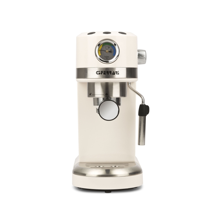 G3Ferrari G1016801 - Siebträger-Espressomaschine AMARCORD 1350W/230V 15 bar cremefarben