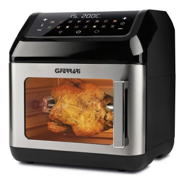 G3Ferrari G1018700 - Multifunktionsbackofen FRIGGISANO 1700W/230V 13 l schwarz/edelstahl