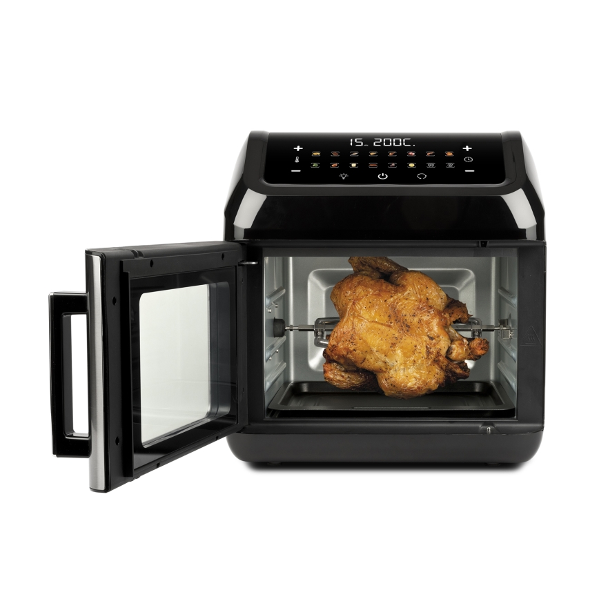 G3Ferrari G1018700 - Multifunktionsbackofen FRIGGISANO 1700W/230V 13 l schwarz/edelstahl