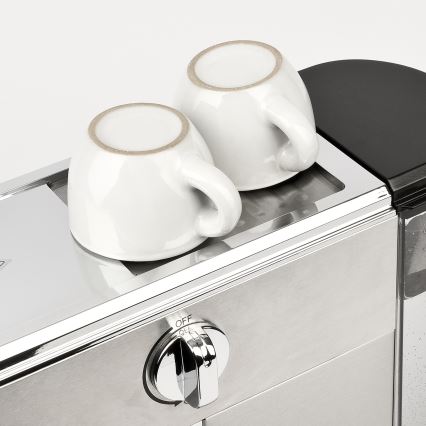 G3Ferrari G1018900 - Espresso-Siebträgermaschine 1350W/230V 15 bar Edelstahl