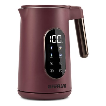 G3Ferrari G1020502 - Schnellkochender Wasserkocher 1,7 l, 2200 W/230 V, rot