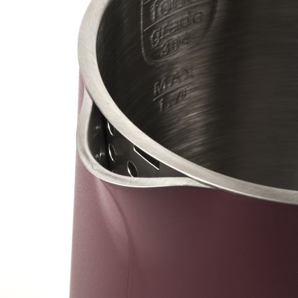 G3Ferrari G1020502 - Schnellkochender Wasserkocher 1,7 l, 2200 W/230 V, rot