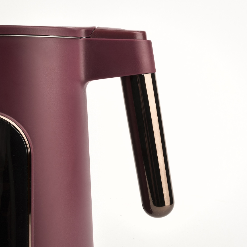 G3Ferrari G1020502 - Schnellkochender Wasserkocher 1,7 l, 2200 W/230 V, rot