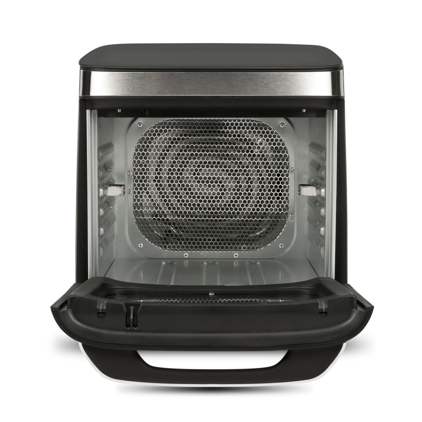 G3Ferrari G1021900 - Heißluftfritteuse FRIGGISANO 1800W/230V 13 l Edelstahl/Schwarz