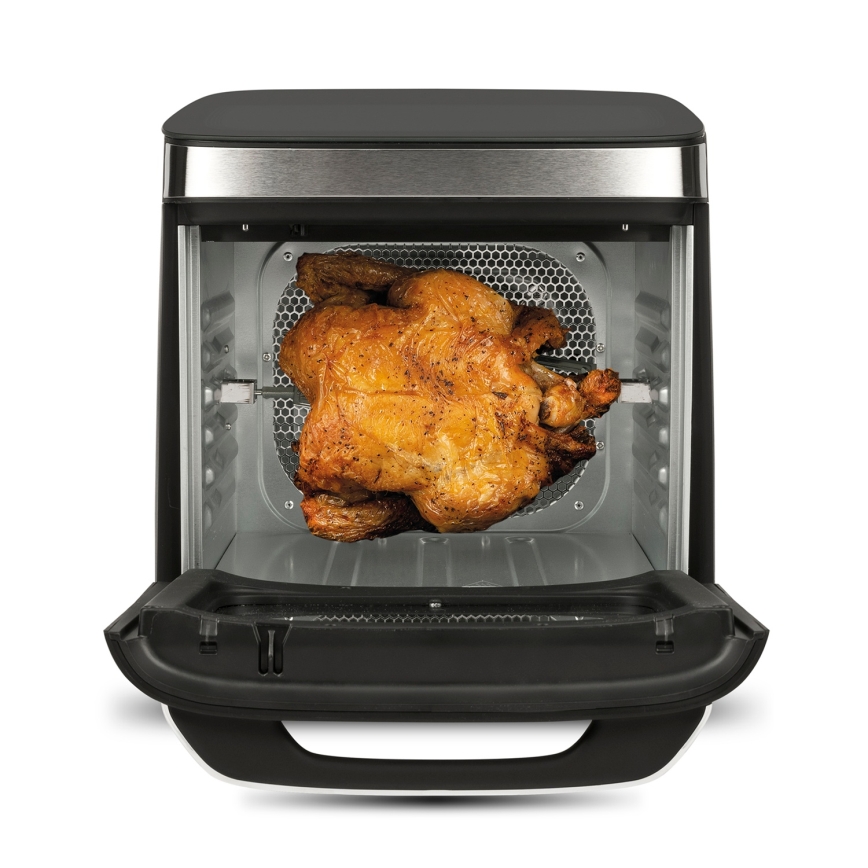 G3Ferrari G1021900 - Heißluftfritteuse FRIGGISANO 1800W/230V 13 l Edelstahl/Schwarz