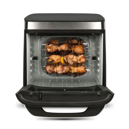 G3Ferrari G1021900 - Heißluftfritteuse FRIGGISANO 1800W/230V 13 l Edelstahl/Schwarz