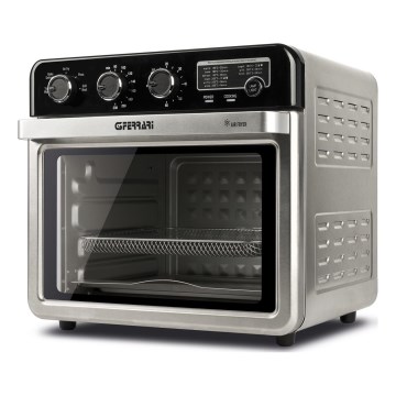 G3Ferrari G1022100 - Heißluftofen mit Fritteuse 2000W/230V 32 l Edelstahl