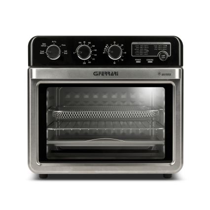 G3Ferrari G1022100 - Heißluftofen mit Fritteuse 2000W/230V 32 l Edelstahl