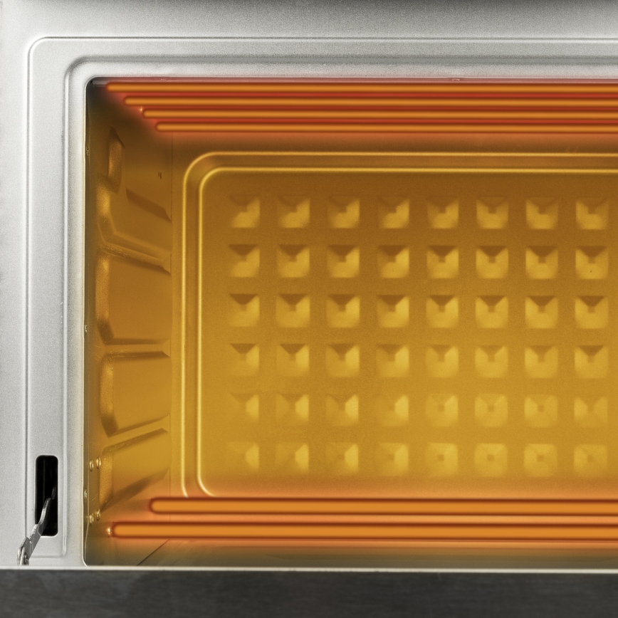 G3Ferrari G1022100 - Heißluftofen mit Fritteuse 2000W/230V 32 l Edelstahl