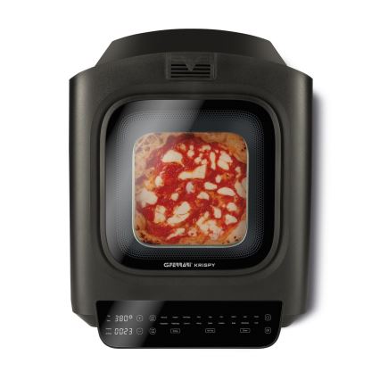 G3Ferrari G1022500 - KRISPY Multifunktionsofen 3-in-1, 1600 W/230 V, 13 l, Schwarz