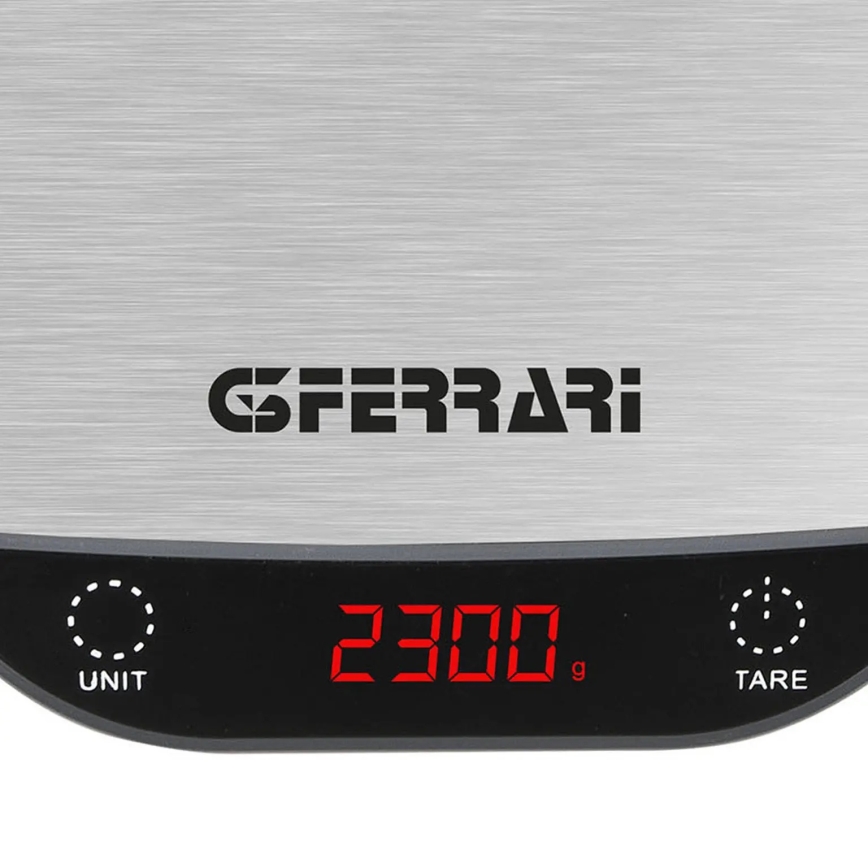 G3Ferrari G2009600 - Küchenwaage PATTY 2xAAA Edelstahl