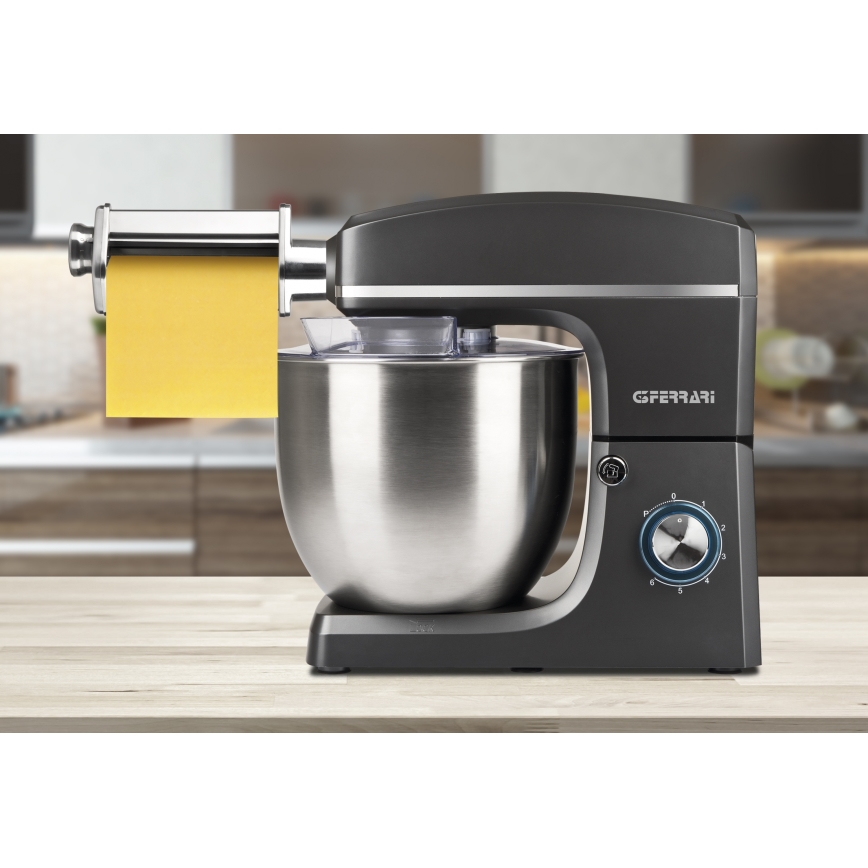 G3Ferrari G20113 - Küchenmaschine mit Edelstahlschüssel PASTAIO 10 l 2200 W/230 V grau