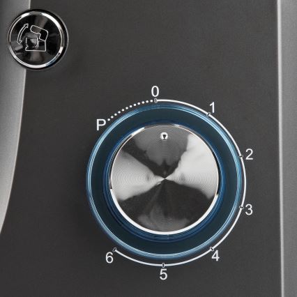 G3Ferrari G20113 - Küchenmaschine mit Edelstahlschüssel PASTAIO 10 l 2200 W/230 V grau