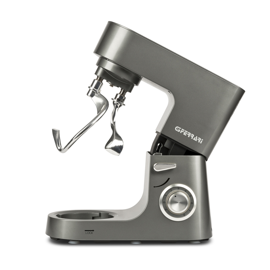 G3Ferrari G2016400 - Küchenmaschine mit doppeltem Teighaken PASTAIO 8 l 1800W/230V mit Chrom