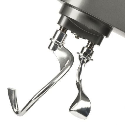 G3Ferrari G2016400 - Küchenmaschine mit doppeltem Teighaken PASTAIO 8 l 1800W/230V mit Chrom