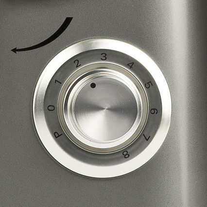 G3Ferrari G2016400 - Küchenmaschine mit doppeltem Teighaken PASTAIO 8 l 1800W/230V mit Chrom