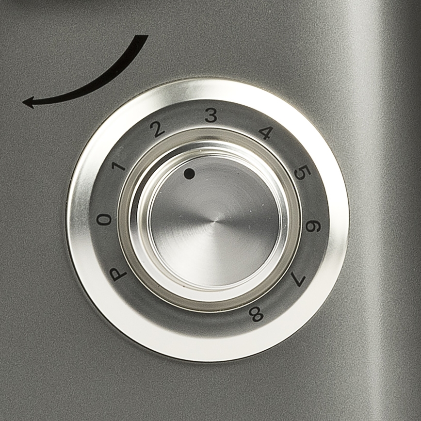 G3Ferrari G2016400 - Küchenmaschine mit doppeltem Teighaken PASTAIO 8 l 1800W/230V mit Chrom