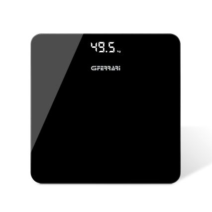 G3Ferrari G3005800 - Digitale Personenwaage, 3xAAA, schwarz