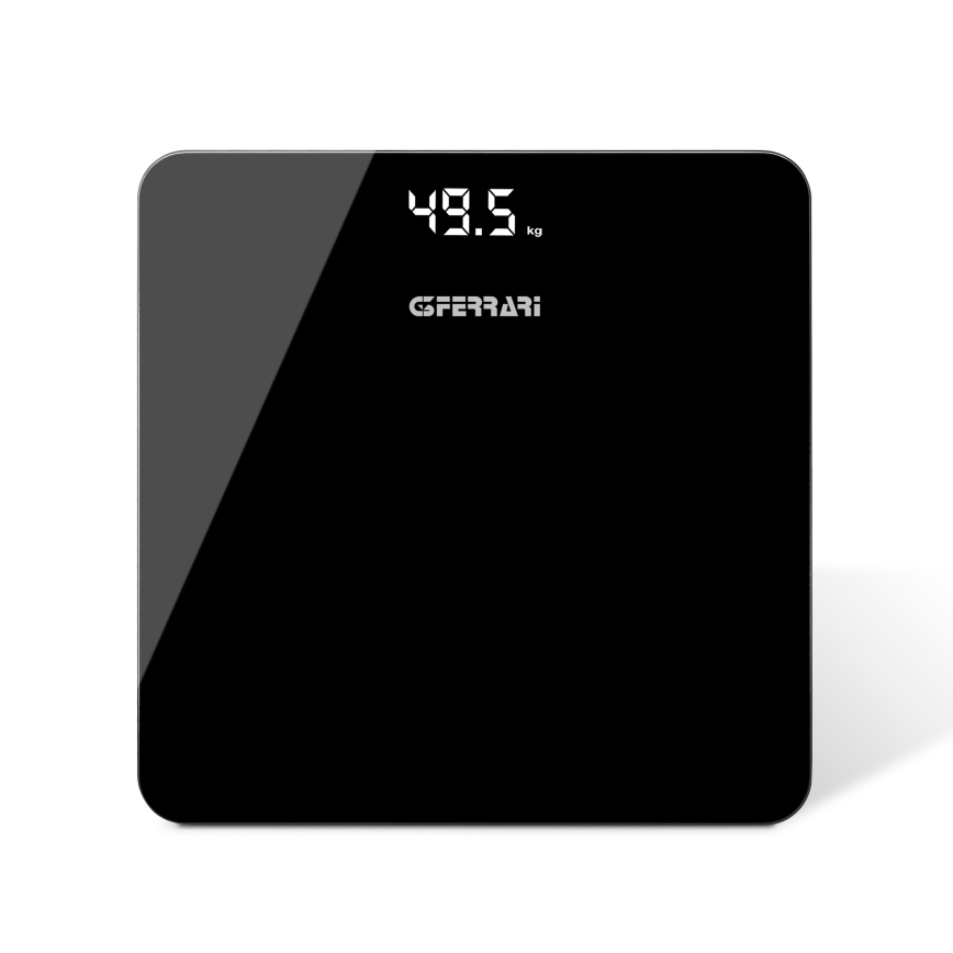 G3Ferrari G3005800 - Digitale Personenwaage, 3xAAA, schwarz