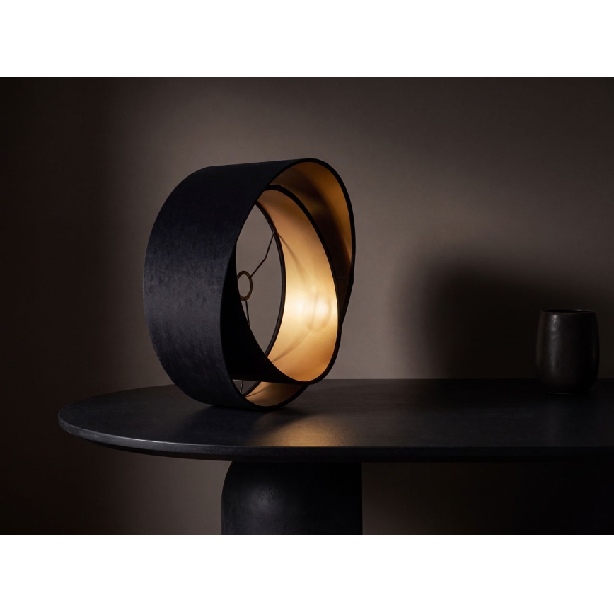 Universeller Lampenschirm GALAXY E27 Ø 45 cm Schwarz/Gold