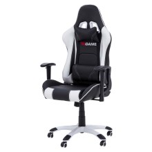 Gaming-Stuhl schwarz/weiß