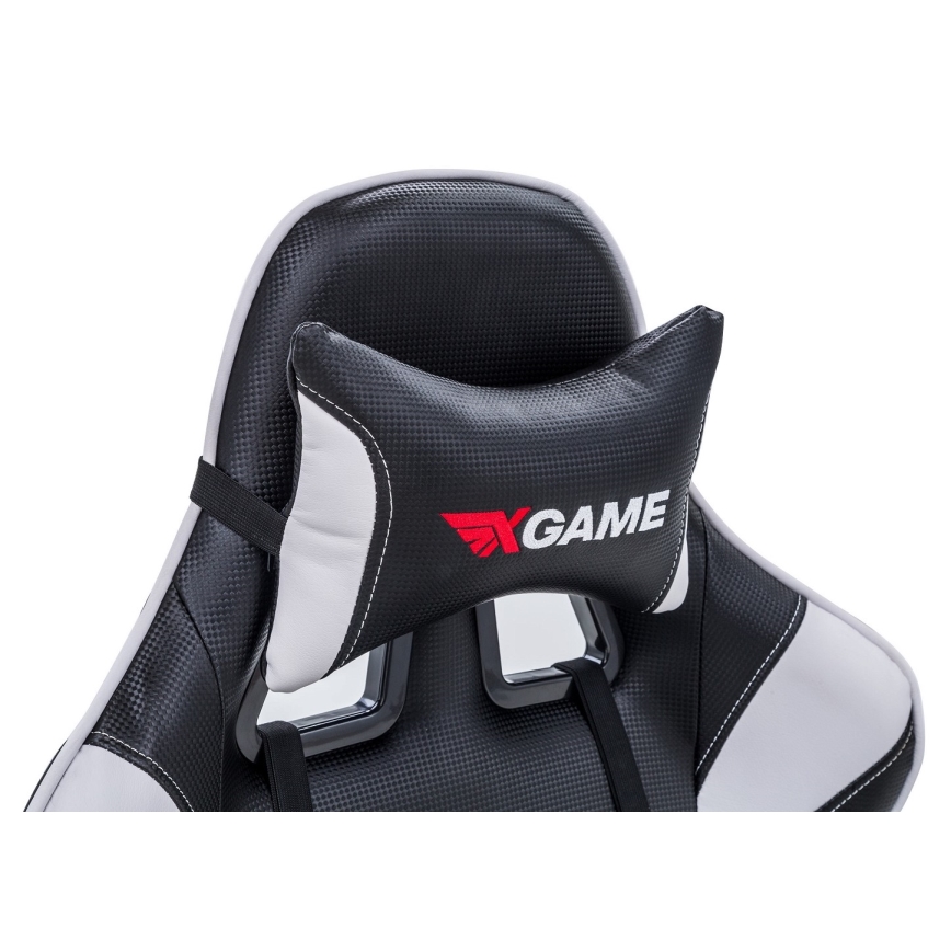 Gaming-Stuhl schwarz/weiß