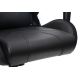 Gaming Stuhl VARR Lux mit LED RGB Hintergrundbeleuchtung + Fernbedienung schwarz