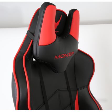 Gaming-Stuhl VARR Monza schwarz/rot