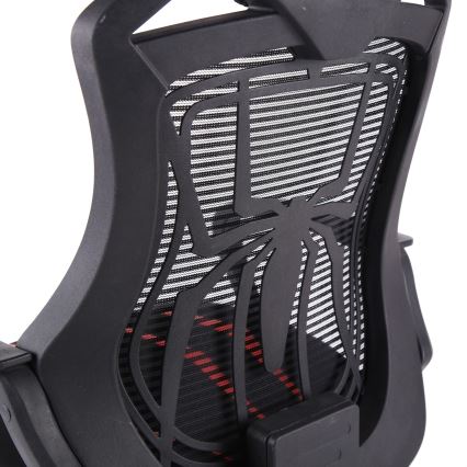 Gaming-Stuhl VARR Spider schwarz/rot