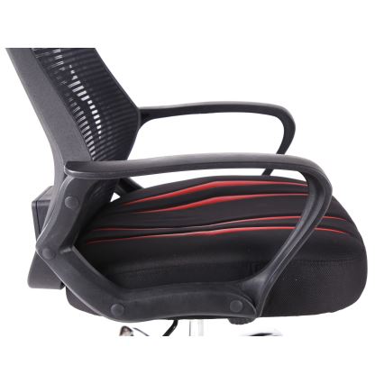 Gaming-Stuhl VARR Spider schwarz/rot